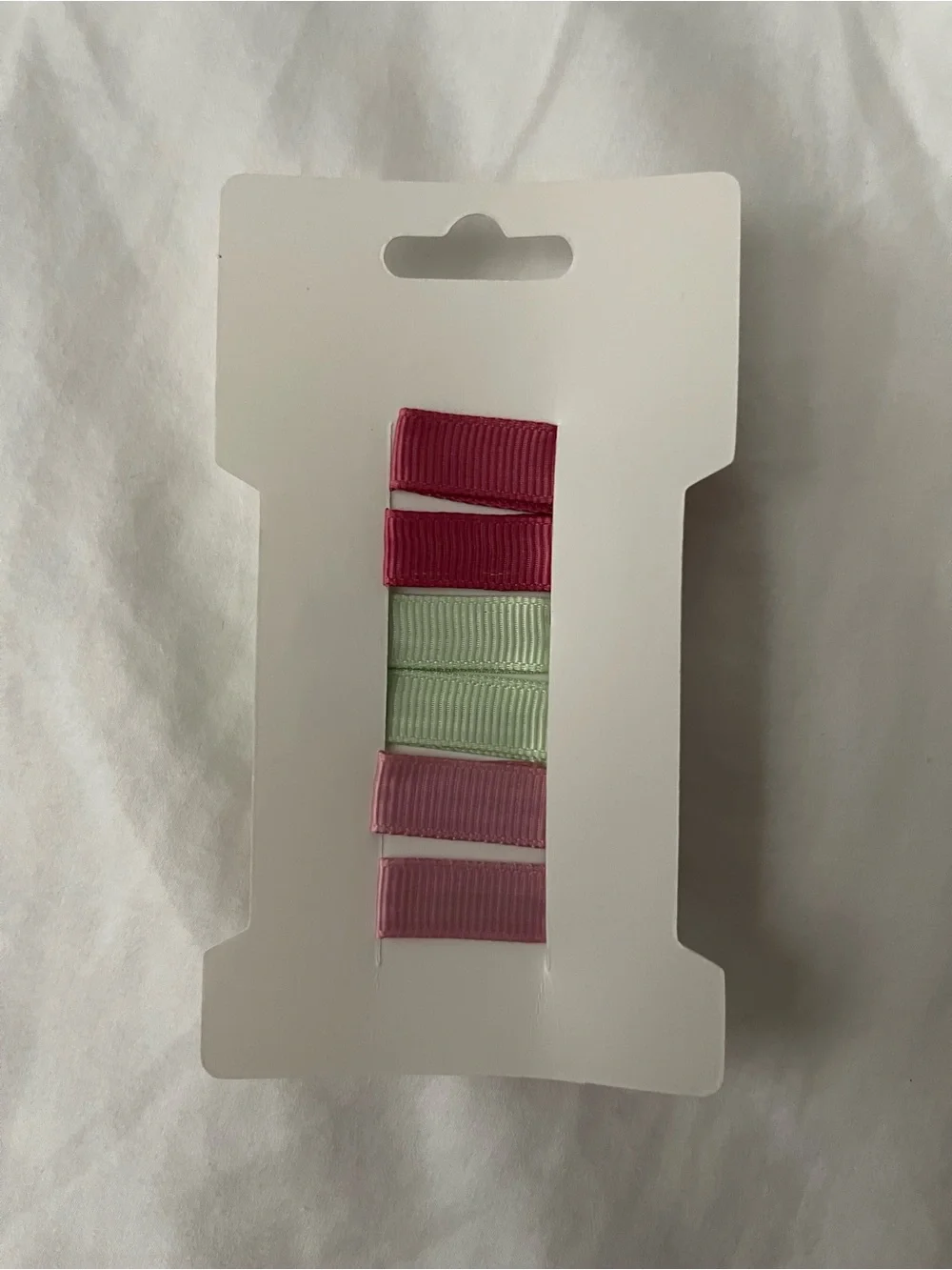 Kids Bow Hair Clips Set - 6 clips